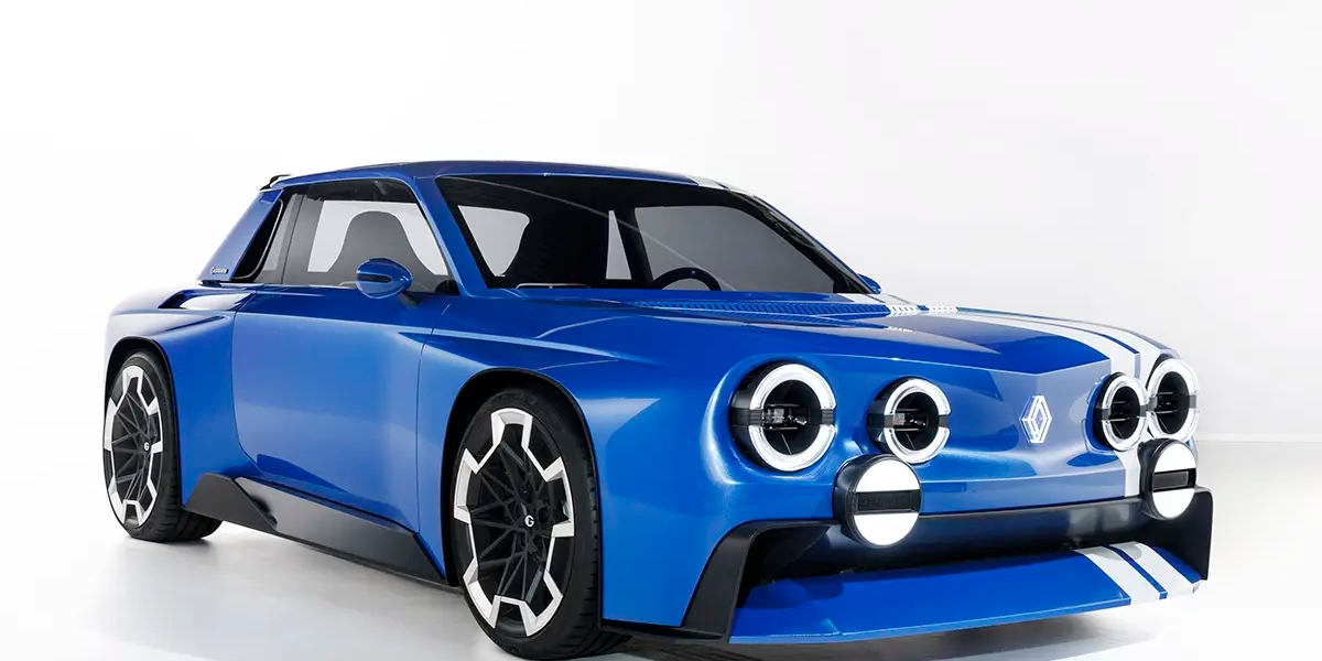 經典後驅小鋼砲電動化！Renault 8 Gordini Concept化身270匹純電雙門跑車，向傳奇拉力名駒致敬