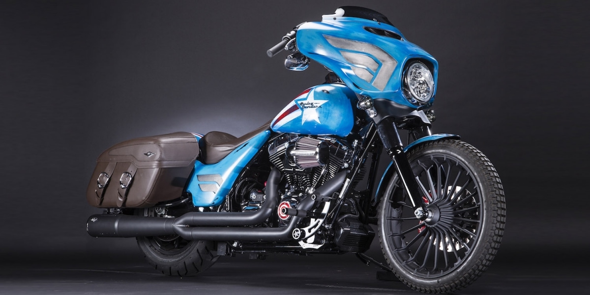 Harley Davidson X Marvel聯名 超級英雄手工車