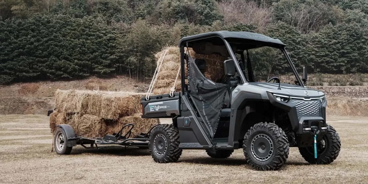 CFMoto U6 EV 專利曝光：純電 UTV 鎖定安靜越野與工作市場