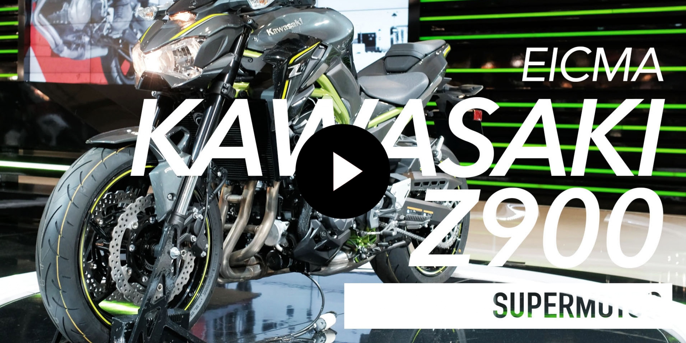 2017 KAWASAKI Z900 米蘭車展實拍