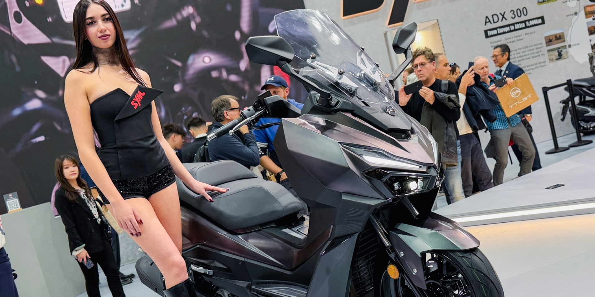 SYM JEPARDO 黃羊也有TFT儀表、JOYRIDE 300、TTLBT、Fiddle 多款新車 登陸米蘭車展