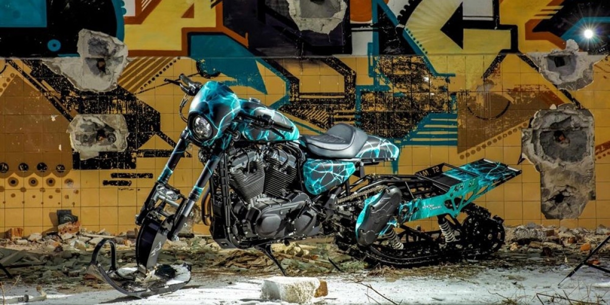 沒有一台哈雷是一樣的!Harley-Davidson XL 1200 CX雪上特裝