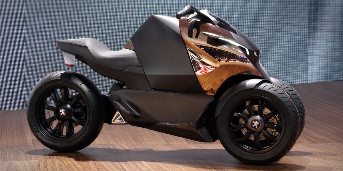 怪獸三輪車!Peugeot Onyx Scooter