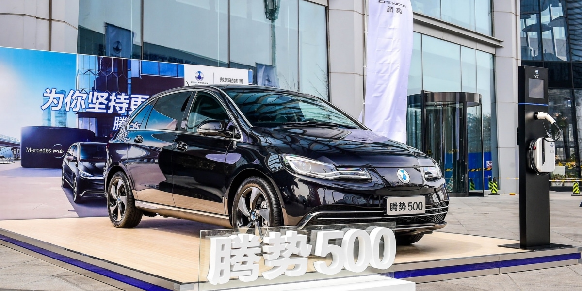 Daimler最新電動車款,Denza 500擁有500km續航里程