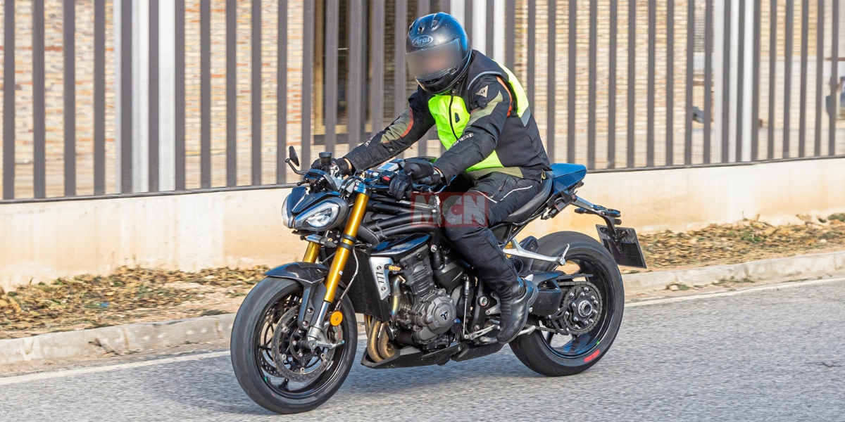 分離把、電子懸吊上身!Triumph Speed Triple 1200 RS 間諜照海外曝光