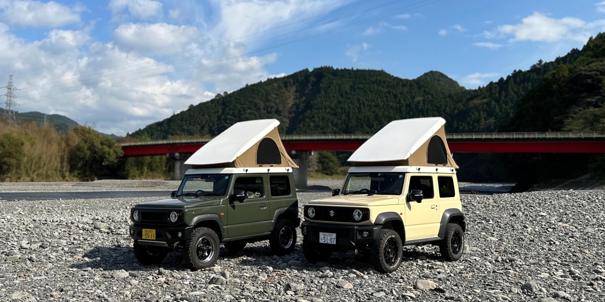 「如戴帽子般協調」 日本廠商推出高整合度的 Suzuki Jimny 專用車頂帳