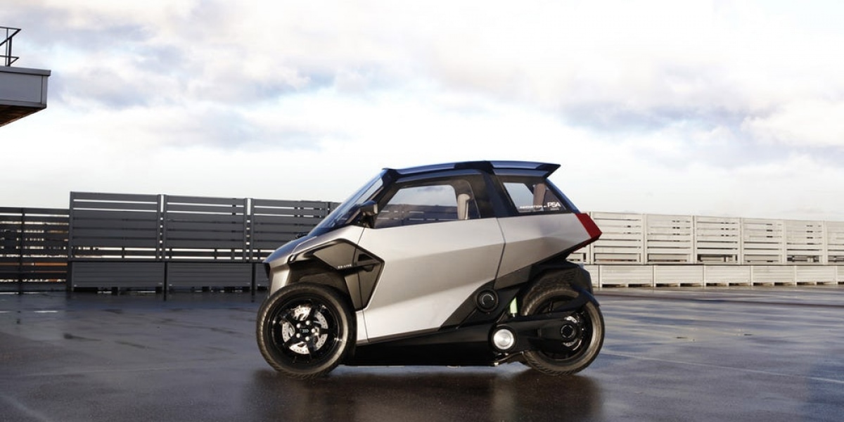 汽車、機車傻傻分不清。Peugeot PHEV scooter概念發表