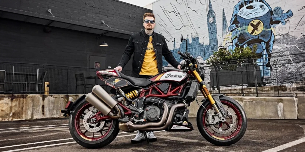 限量300台、廠隊塗裝上身!Indian FTR x RSD Super Hooligan 限量特仕版海外亮相