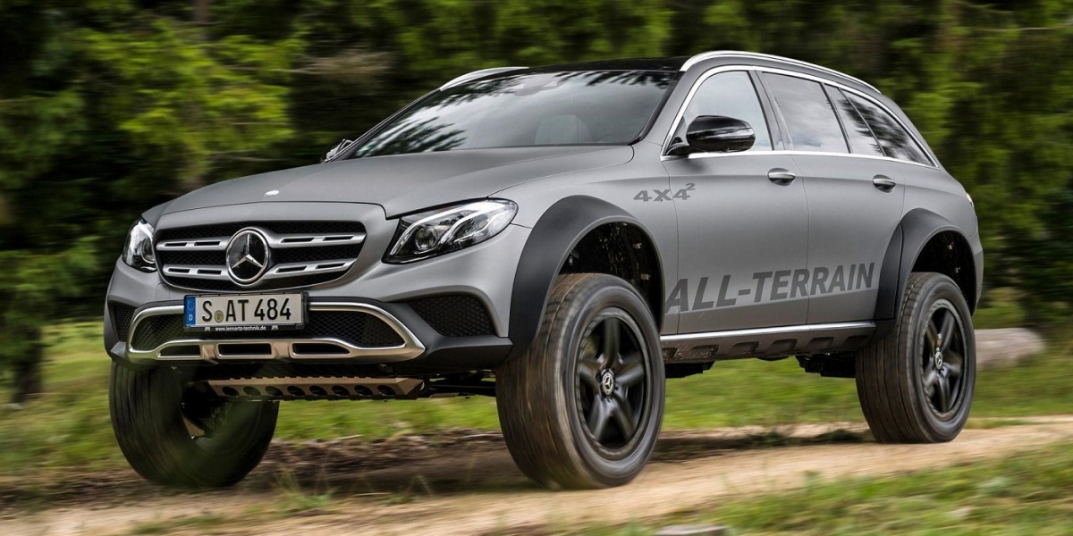 跨界到極致,M-Benz測試E-Class All-Terrain 4x4²