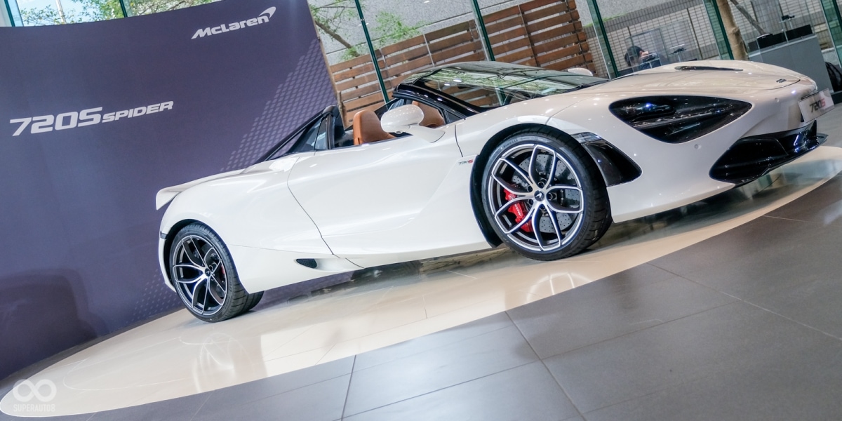 雙人限定天空,2.9秒破百加速,McLaren 720S Spider台灣發表