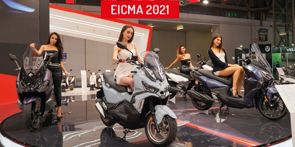 2021米蘭車展。Husky ADV跨界速可達、FIDDLE Electric電動車,SYM眾多新車米蘭現身!