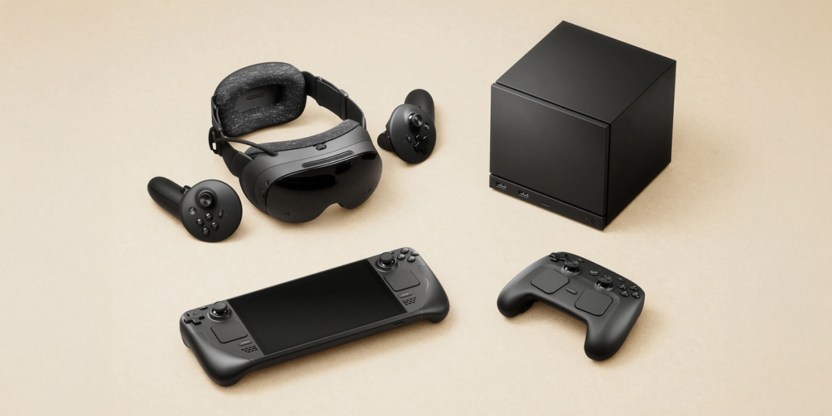 Valve 再次挑戰客廳遊戲機市場：全新 Steam Machine 主機亮相，六倍於 Steam Deck 的效能，預計 2026 年初上市。