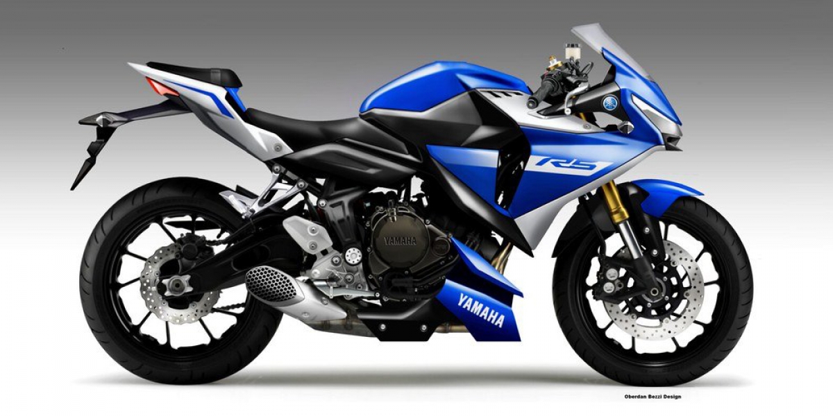 「Yamaha YZF-R5 Concept」by Oberdan Bezzi。排量升級的美好夢想!