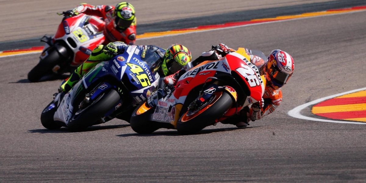 為保衛積分領先而戰。 Rossi&Pedrosa 西班牙賽後專訪