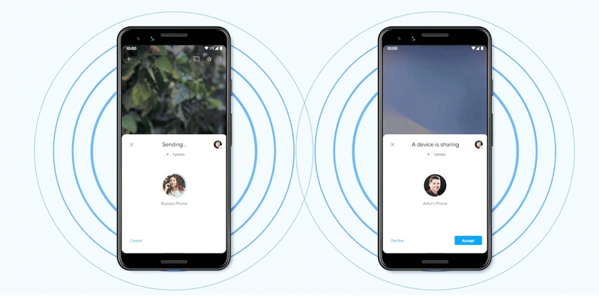 Airdrop不再專屬於蘋果!Google 「Nearby Share」正式登場