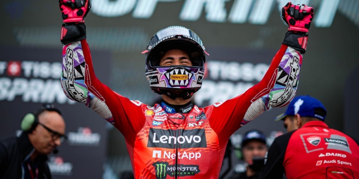 離職前的勝利,順便偷臭?Enea Bastianini:我不理解DUCATI不要我跟Martin的決定... ...