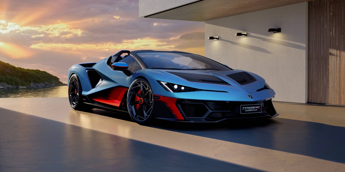 全球限量 15 台！Lamborghini Fenomeno Roadster 發表：V12 油電引擎 1,065hp、2.4 秒破百、時速 340km/h