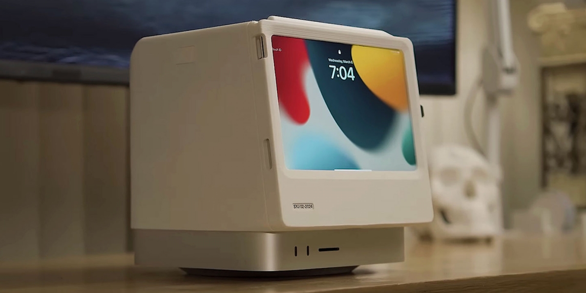 Scott Yu-Jan的神奇魔改:Macintosh Studio iPad Dock!