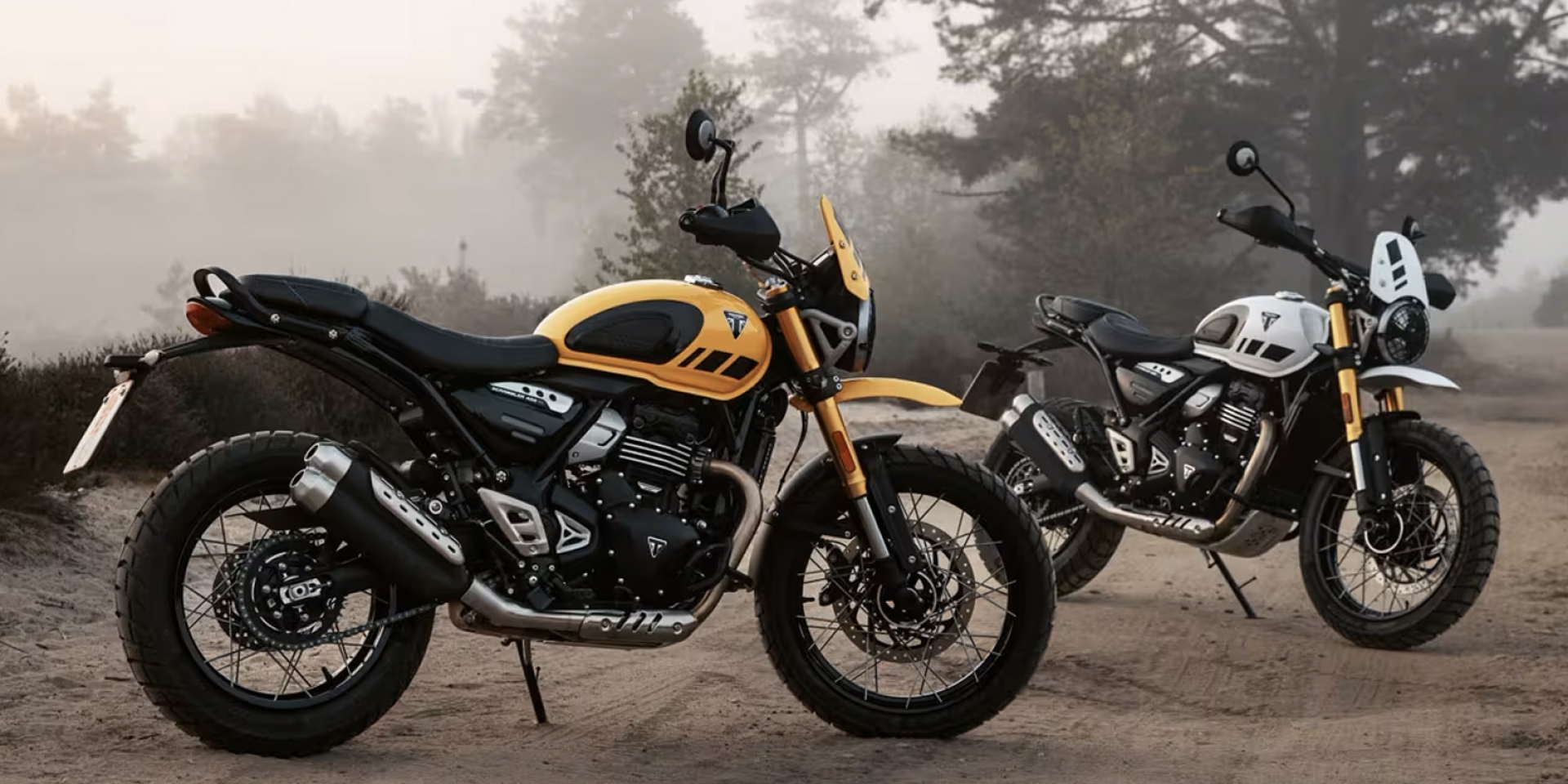 鳥嘴土除、無內胎鋼絲框上身！Triumph Scrambler 400 XC 越野進化印度發表
