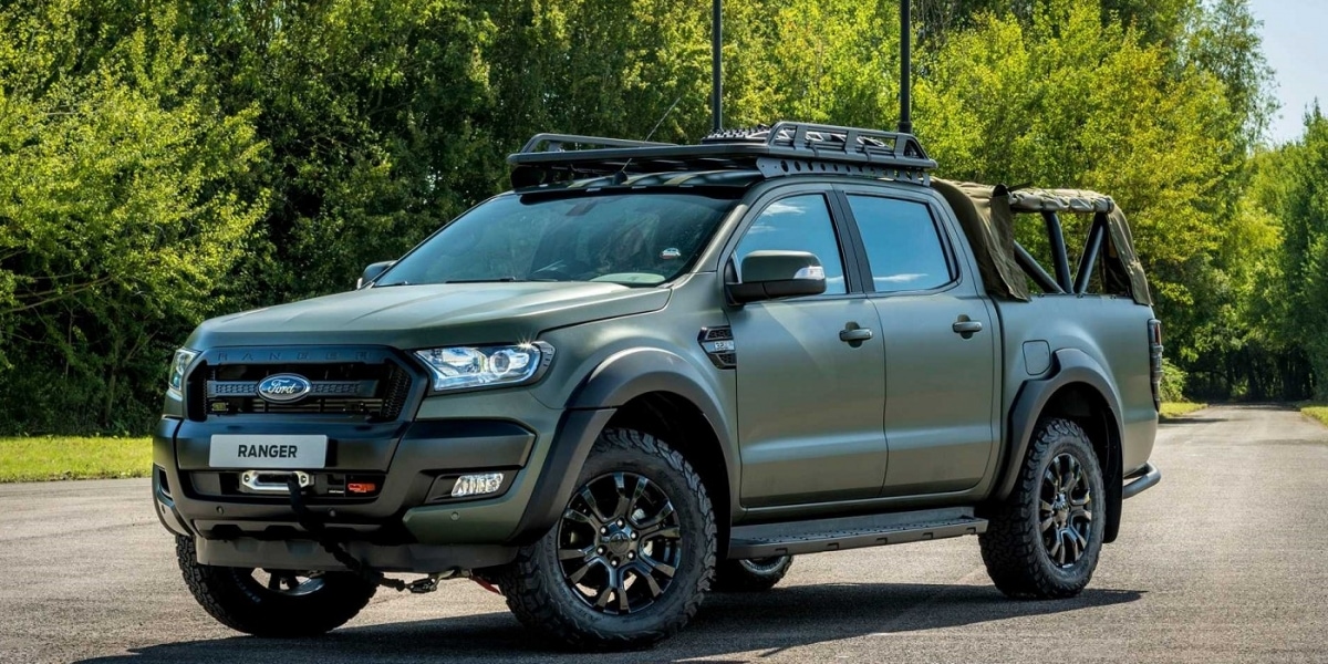 訂製化軍用級FORD Ranger,貨斗駕機槍不是夢