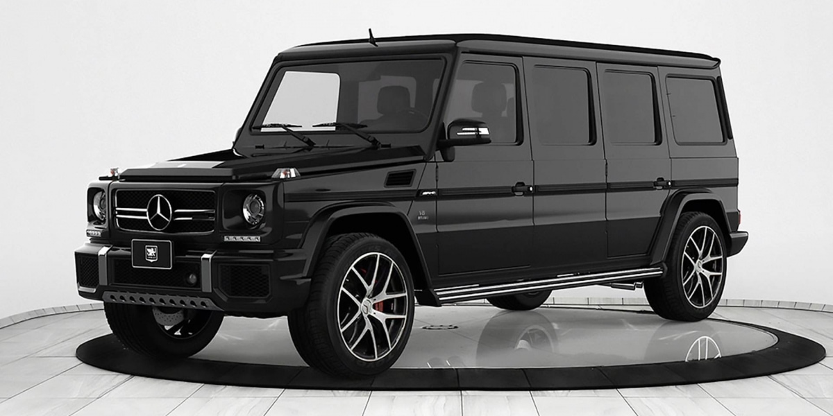 加長、加寬還加厚!G63裝甲車有夠硬!