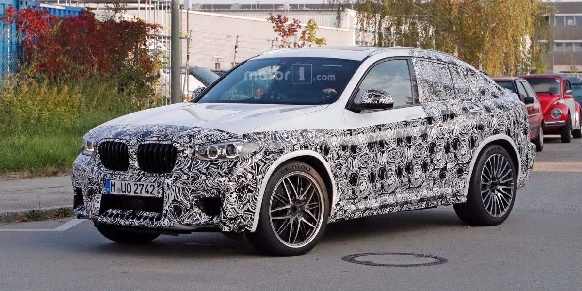 BMW X4 M偽裝測試中,性能家族再添生力軍