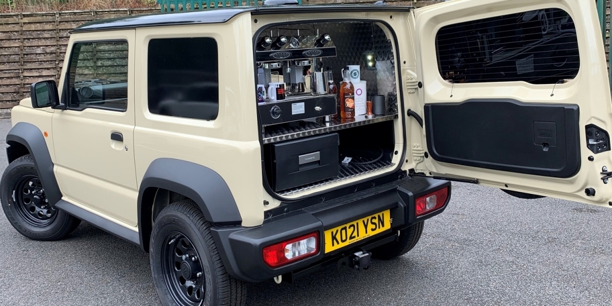 這是台有味道的車!Suzuki 改了一台Jimny Beans專屬咖啡車
