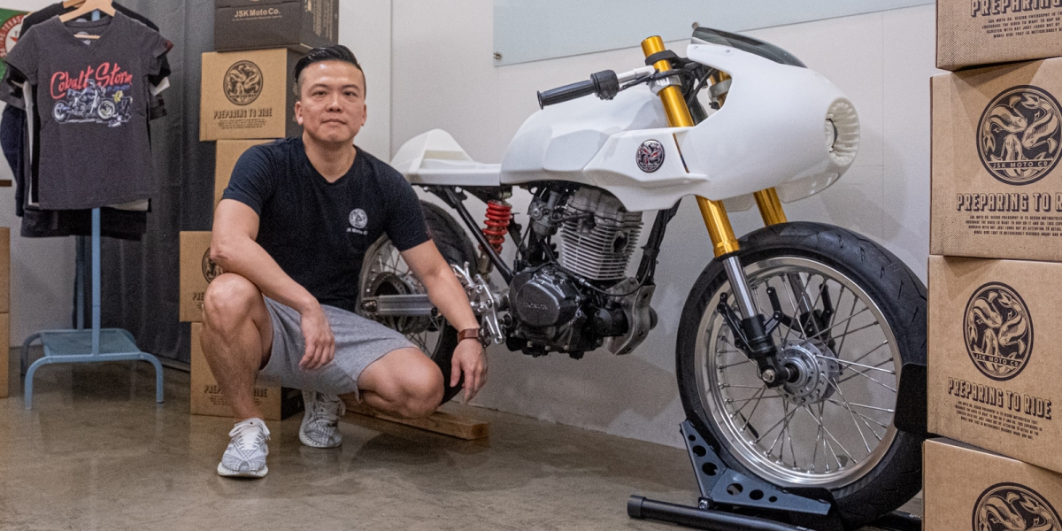 準備一台野狼 再花27,500元!就可以享有JSK Moto. 世界冠軍級改裝套件 一秒當帥哥!