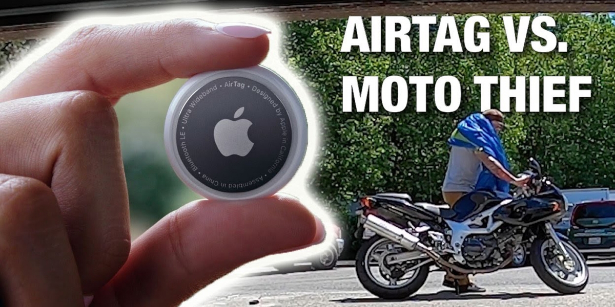 拿AirTag當機車防盜器?美國用戶回報靠APPLE AirTag成功找回失竊的機車!