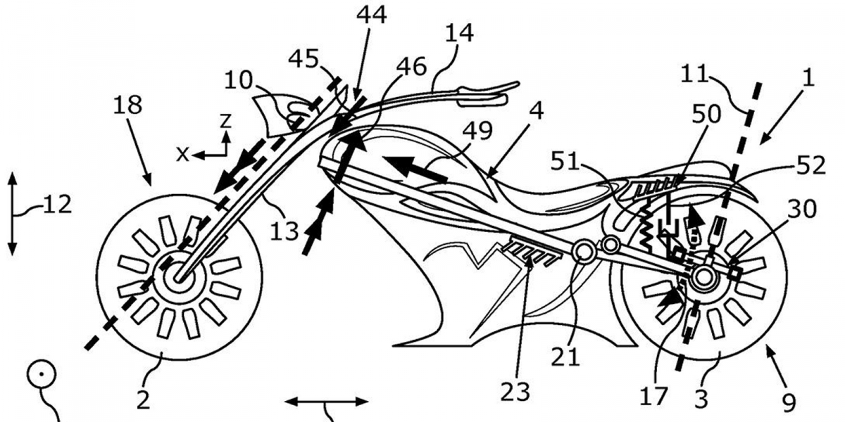 能後輪轉向的美式巡航?BMW Motorrad “後輪轉向”專利圖曝光!