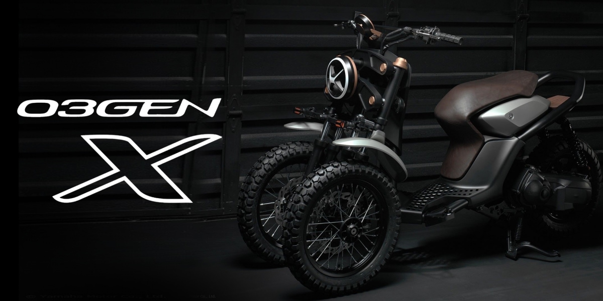 BWS的血統?YAMAHA 越野三輪概念車03GEN-X