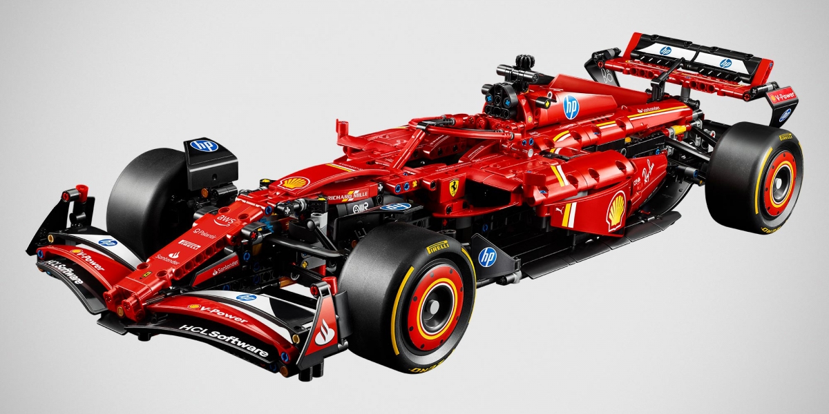 買不起 F1 賽車?那快來看看這款 LEGO 法拉利 SF-24 吧!