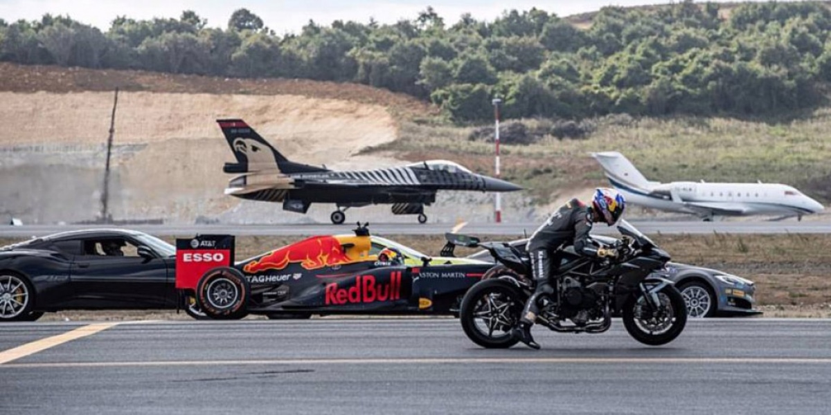F1、H2R還有F16戰鬥機到底誰快?土耳其航空科技節測給你看!