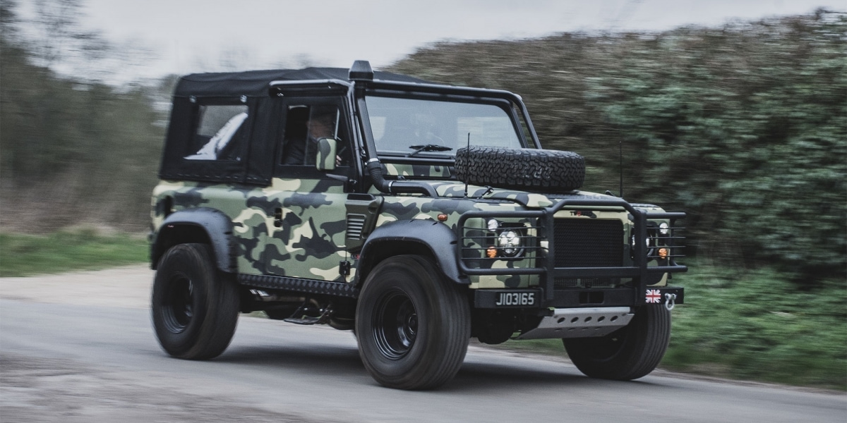 Tweaked Automotive重度改造,Land Rover Defender軍裝特仕版
