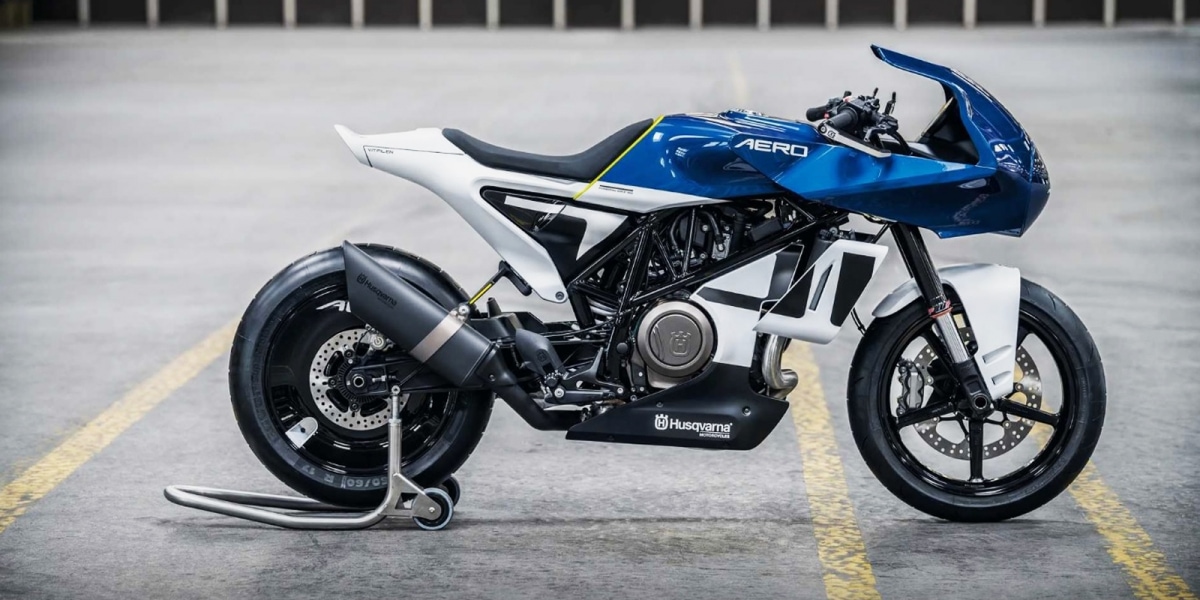 小幅改動,個性依舊的率性藍箭。Husqvarna Vitpilen 701 AERO