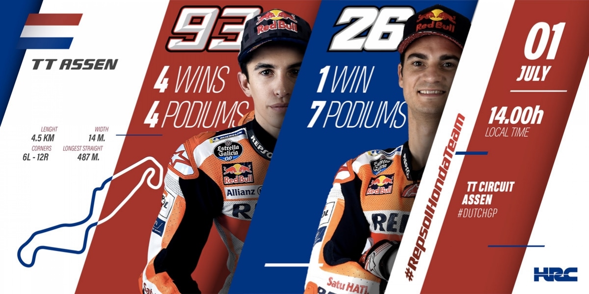 荷蘭Assen站觀戰重點-Repsol HONDA雙雄的野心