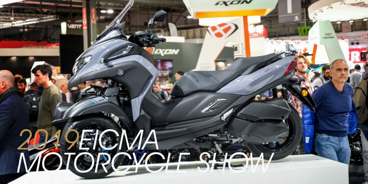 2019米蘭車展。三輪黃羊降臨!2020 YAMAHA Tricity 300