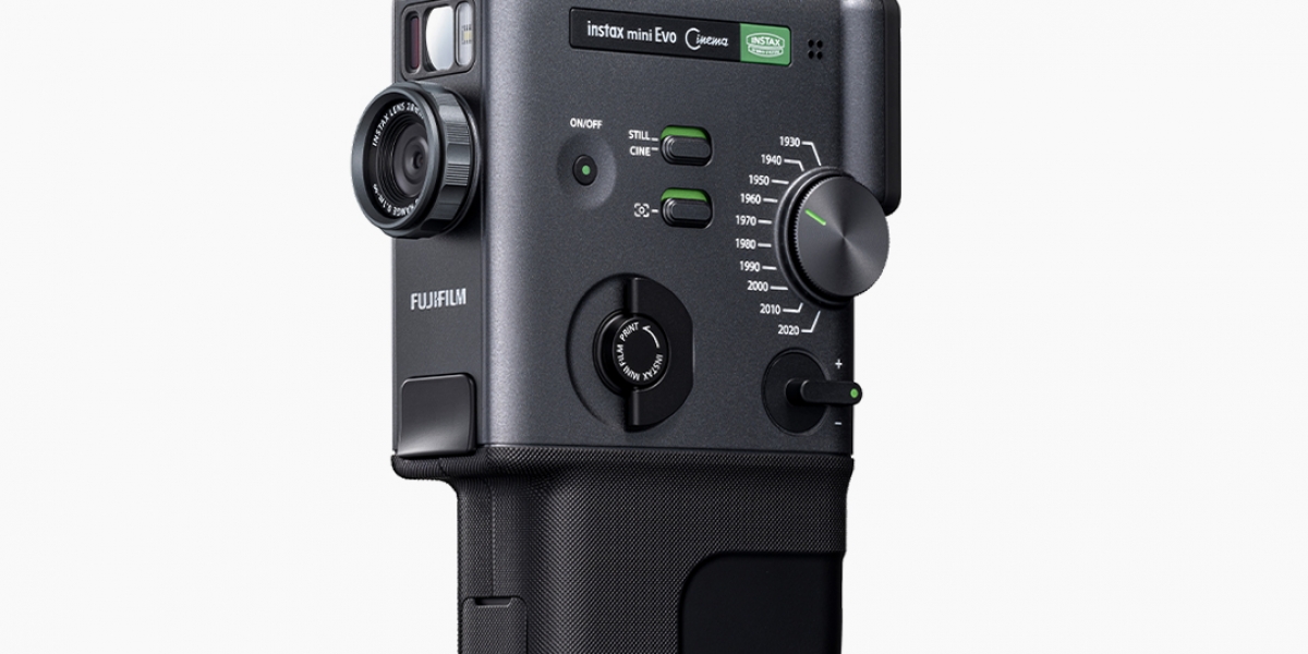 致敬 60 年代經典！富士推出「Instax Mini Evo Cinema」：是拍立得，也是復古錄影機