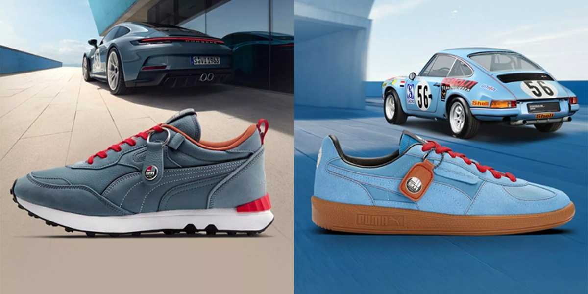Puma推出兩款限量鞋,慶祝保時捷911誕生60周年