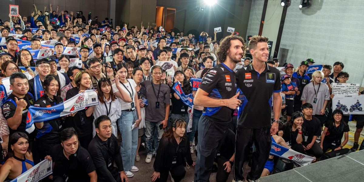 MotoGP雙雄突襲台灣！Quartararo、Rins與車迷的爆笑零距離接觸