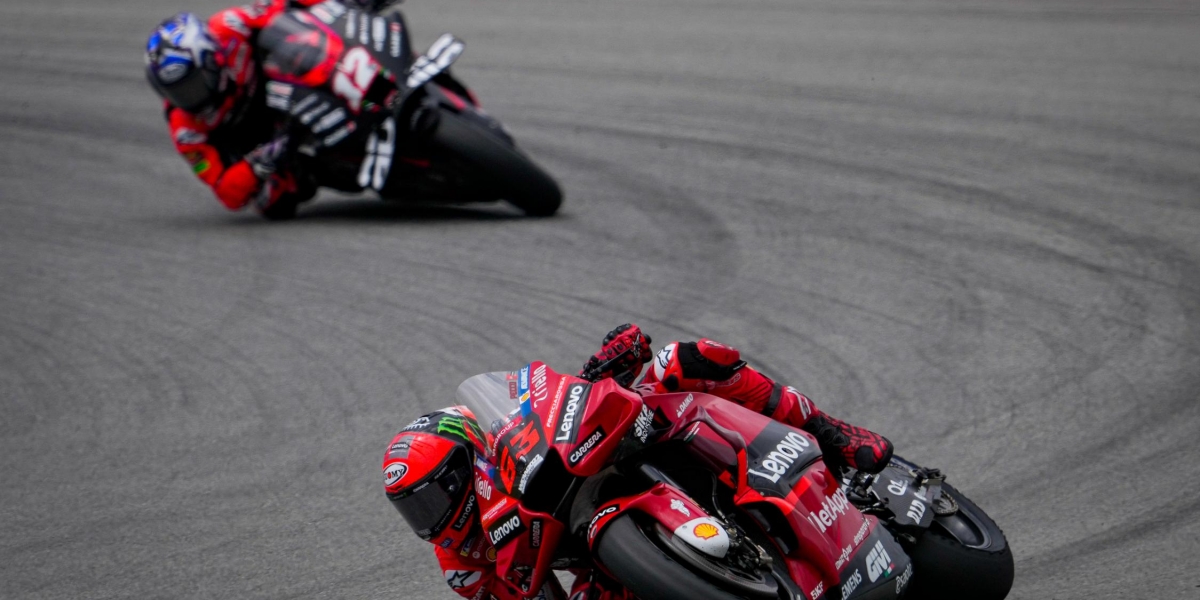 強忍肩痛末位起跑,第八完賽!Francesco Bagnaia:雖不滿意但已足夠!