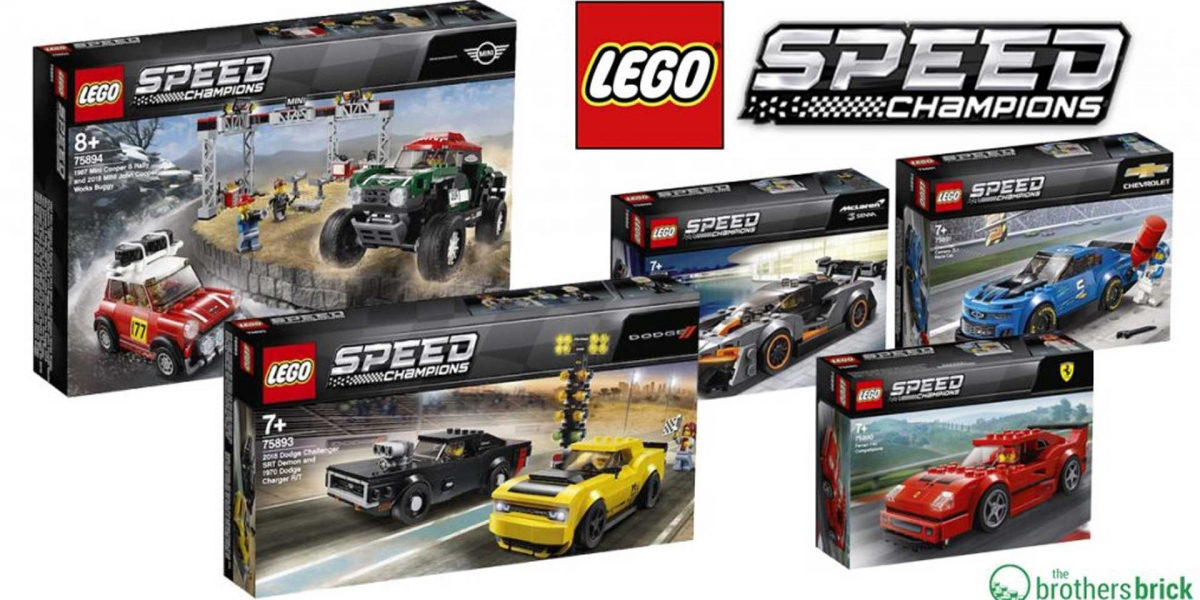 Lego Speed Champions持續更新!2021年將推出6款新作品!