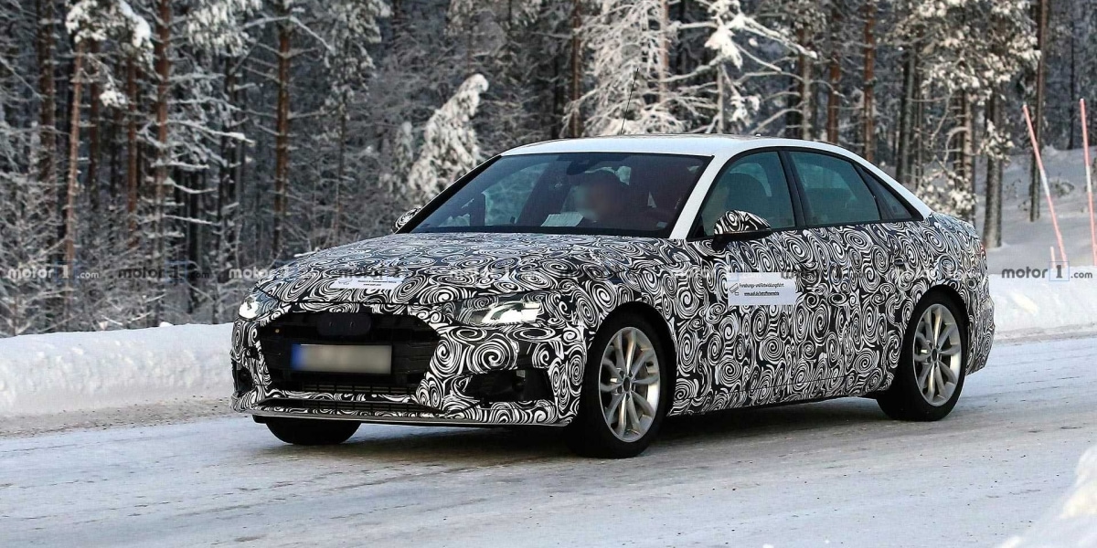 Audi A4戰力薄弱!小改款間諜照首度捕捉!