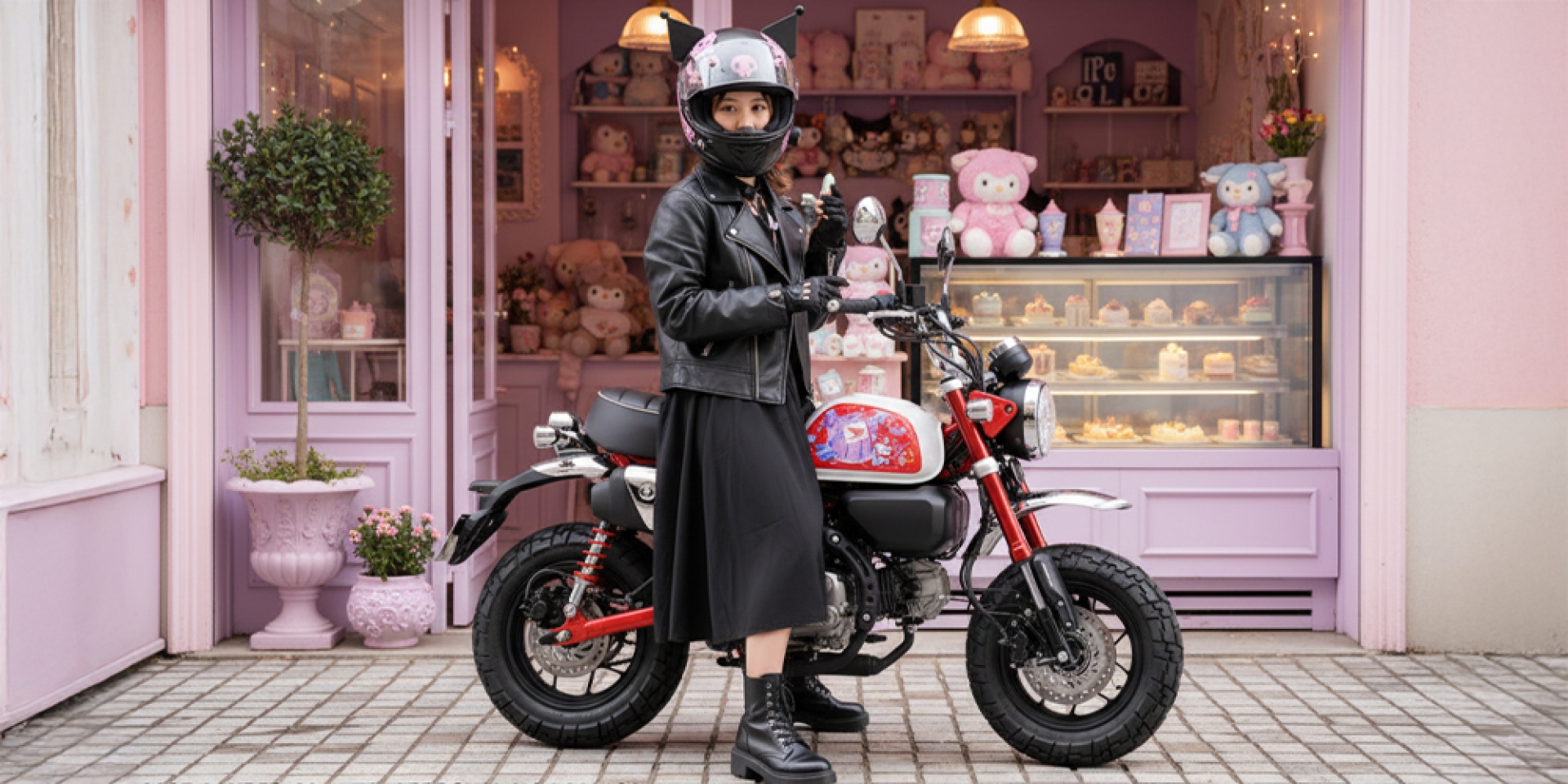 本田 x 酷洛米？Honda Monkey 125 推出超限定聯名側蓋！
