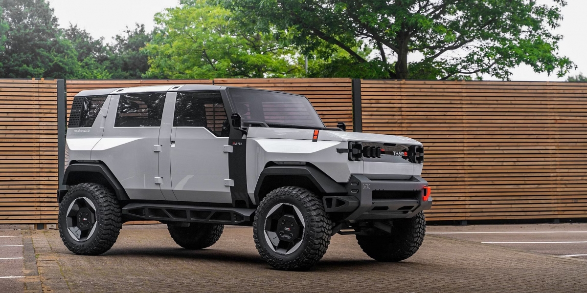 這根本樂高吧! 純電越野概念車 Mahindra Thar.e Concept 搶眼登場
