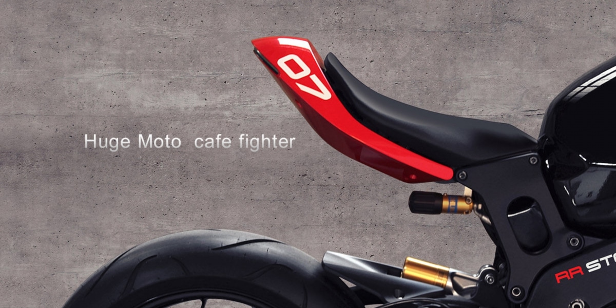 街跑合一。Huge Moto 打造超有型 café fighter 改裝套件
