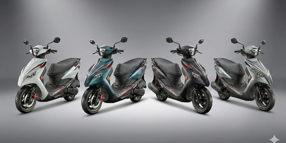 KYMCO 12 月啟動「好事成雙」 量產「大滿配」新武器「新 K1 特仕版」