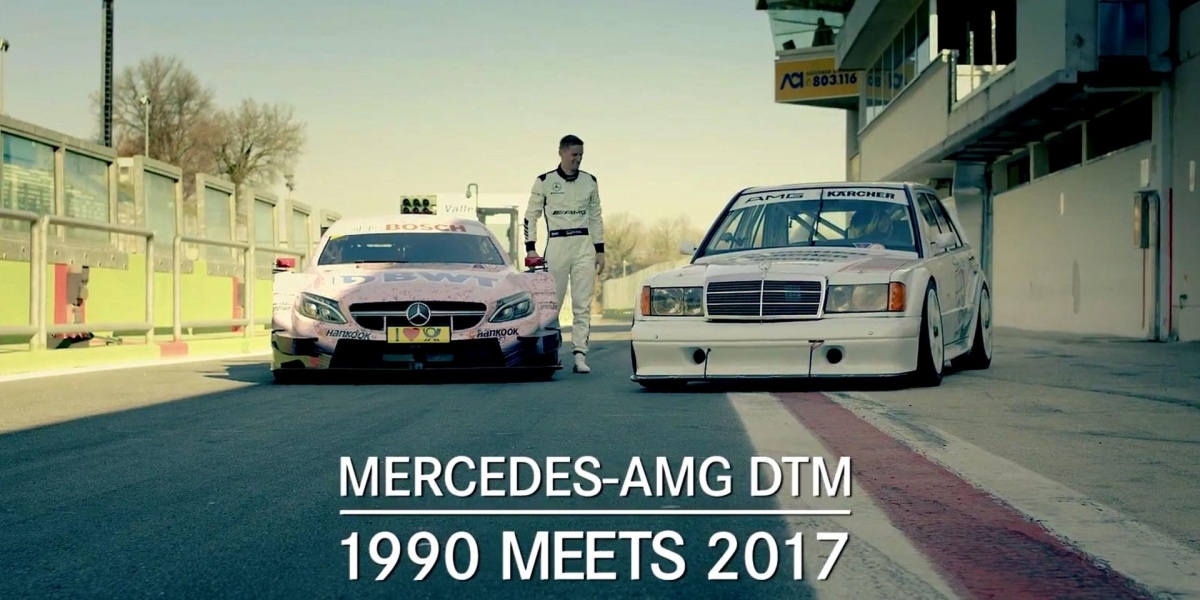 Mercedes-Benz新舊DTM賽車大對決,190E對上C63你怎麼選?