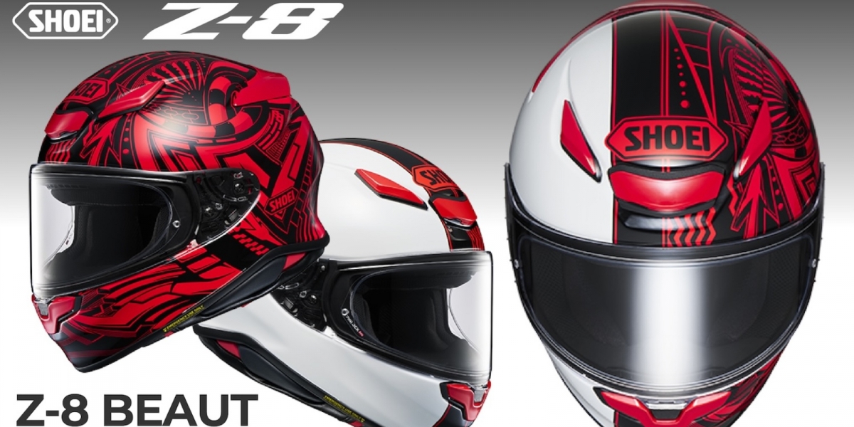 SHOEI Z-8推出全新不對稱彩繪主題「BEAUT」