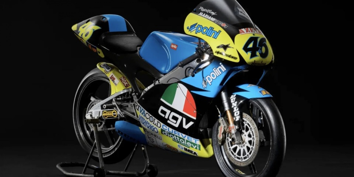 羅西「第一勝」戰駒開拍！1996 Aprilia RS125R 無底價，估價 NT$350萬起